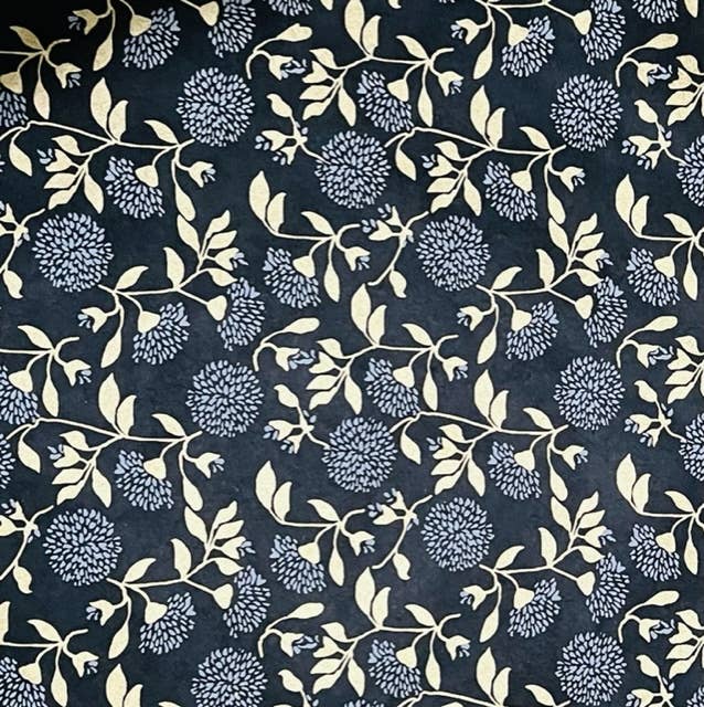 Giftsland - Vintage flower & leaf, gold & o
