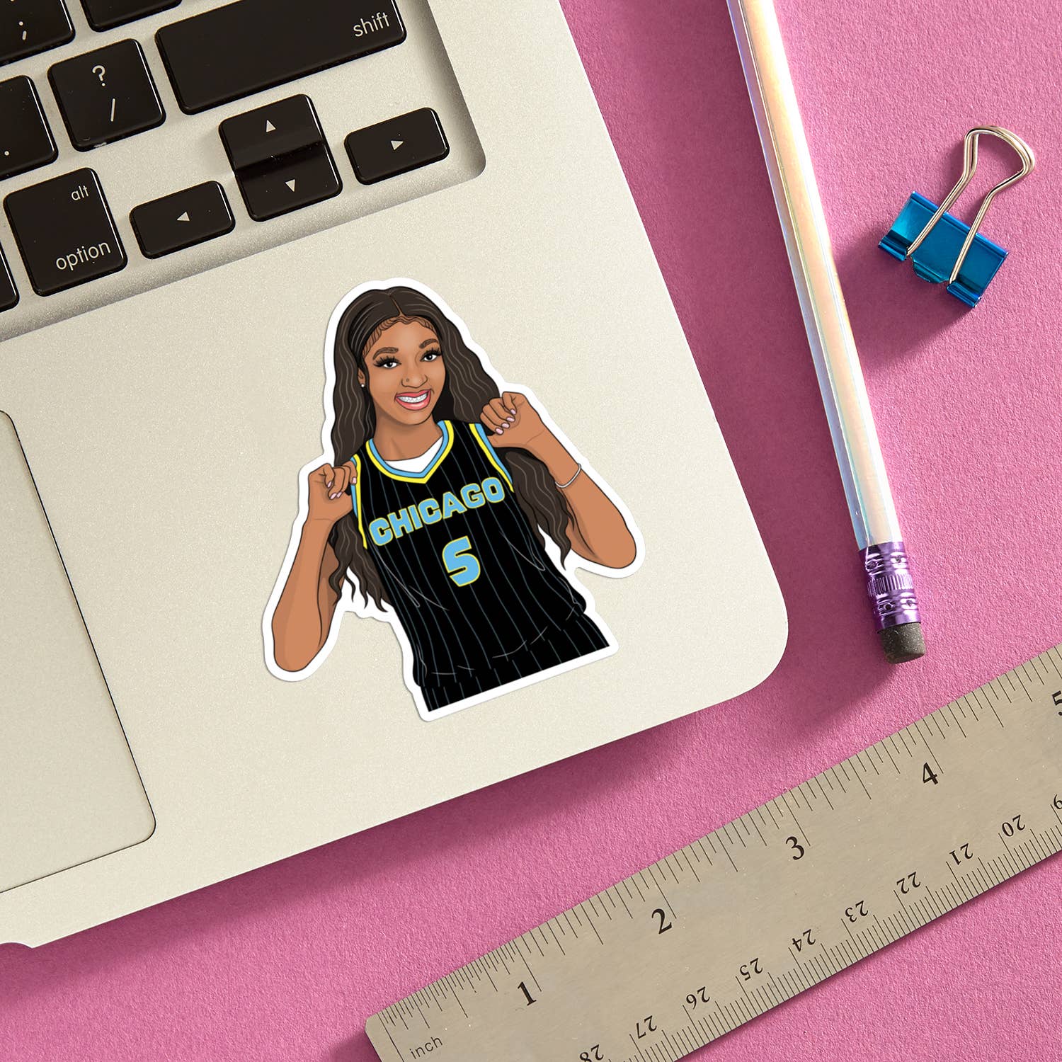 THE FOUND - Angel Reese Die Cut Sticker