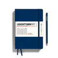Leuchtturm1917 - Notebooks - Medium (A5): Navy / Hardcover / Ruled