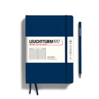 Leuchtturm1917 - Notebooks - Medium (A5): Navy / Hardcover / Ruled