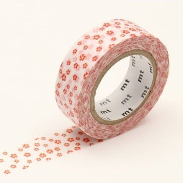 mt masking tape - Tape Single: Flower Nejiriume Shu White