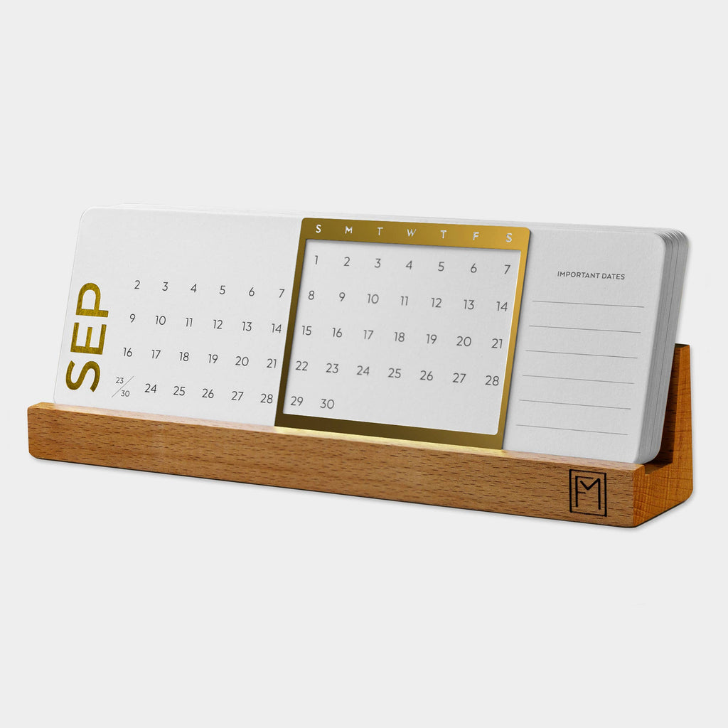 Fine Moments - Desktop Perpetual Calendar