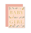 Ginger P. Designs - Baby Girl Storybook Greeting Card