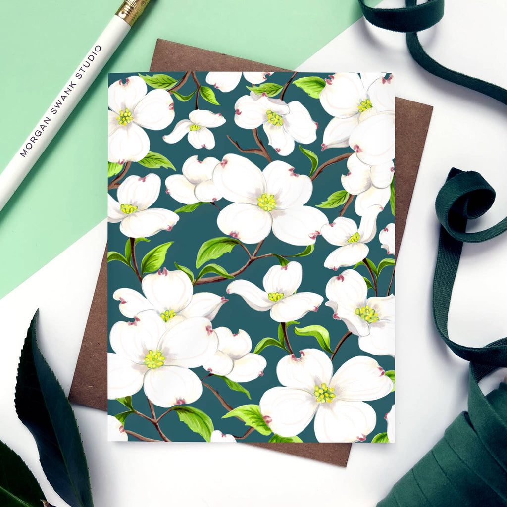 Morgan Swank Studio - Dogwood Floral | Everyday Card