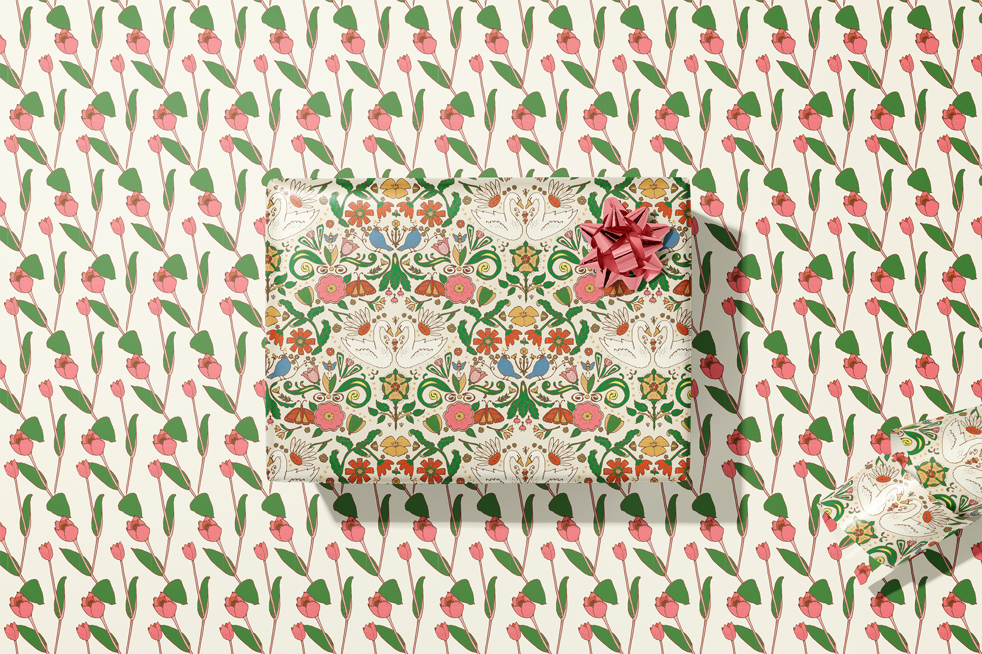 re:mused studio - Cambrifornia Gift Wrap Sheet – Double Sided
