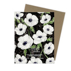 Almeida Illustrations - Anemones Florals | Boxed Set of 6 Greeting Cards