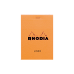 Rhodia Classic Notepad 6 x 8.25: Orange GRAPH / 6" x 8.25"