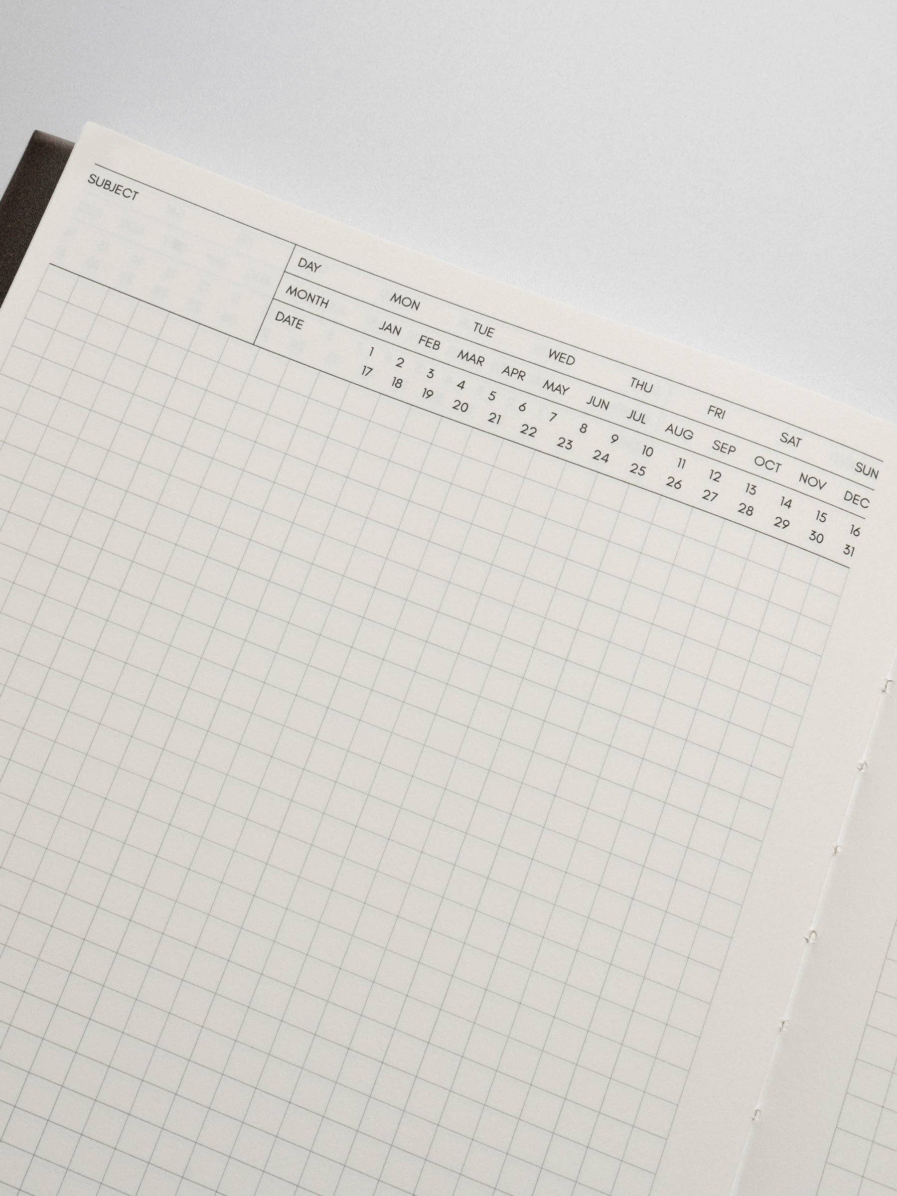 Cloth & Paper - Perfect Bound Notebook | HP Classic: Executive | Cafe Noir