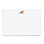 UncommonWares - Fox Watercolor Panel Note Cards A2