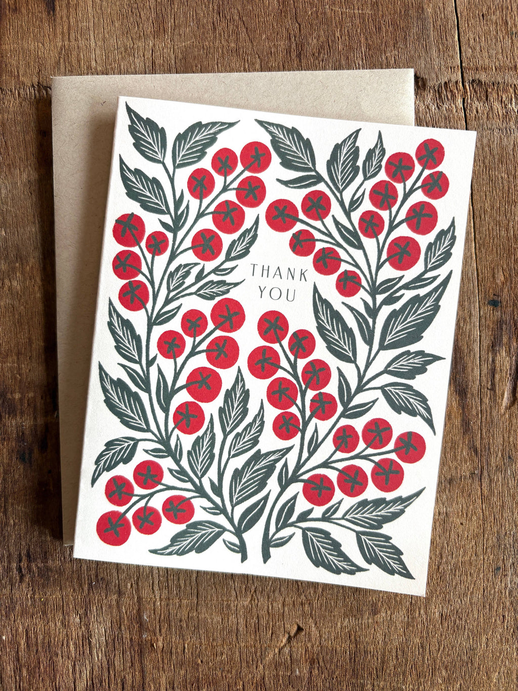 Katharine Watson - "Thank You," Greeting Card