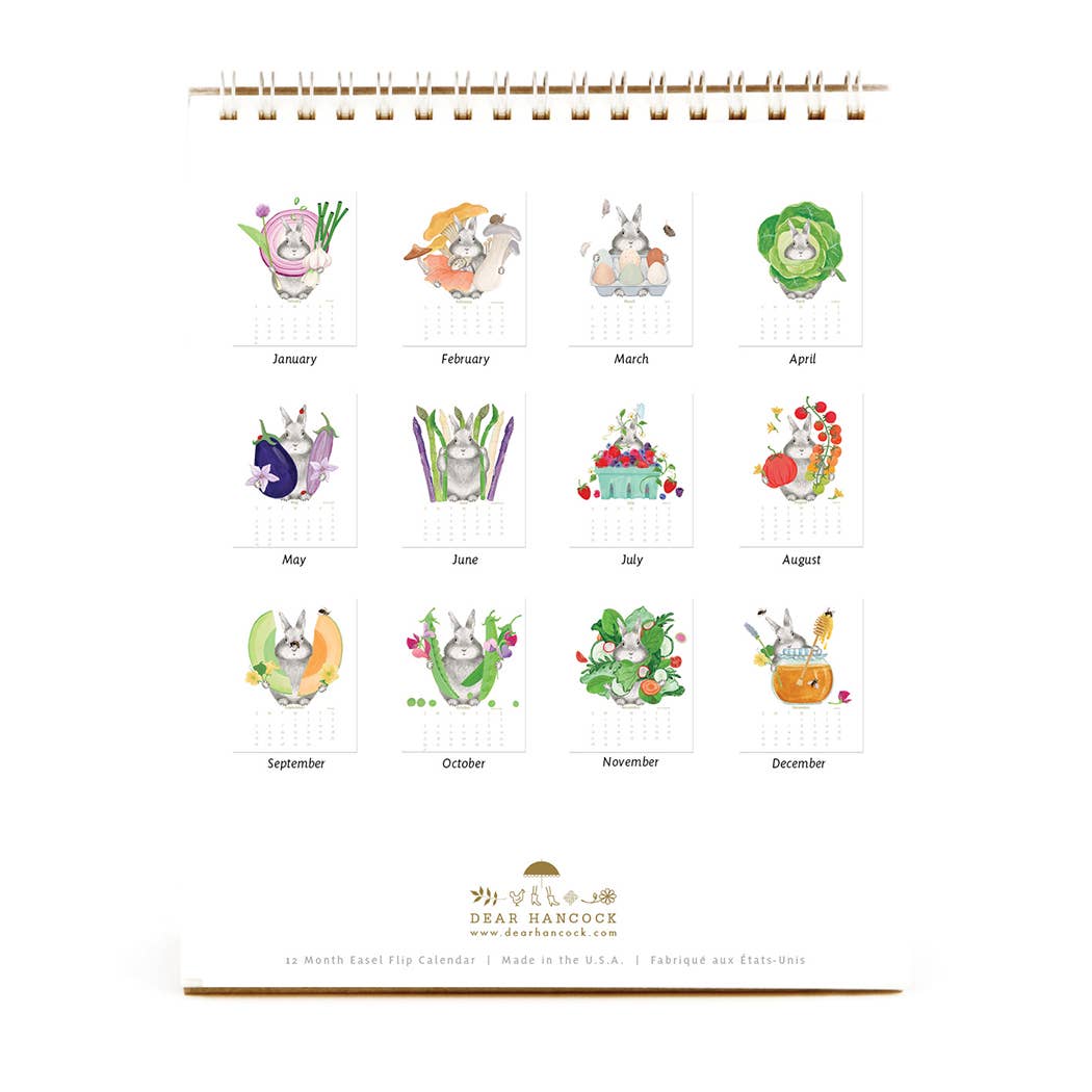 Dear Hancock - The 2027 Bunny Calendar