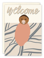 Black Joy Paper - Welcome Baby Card