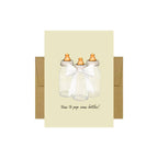 Beyoutifully Made™ - Pop Some Bottles Greeting Card