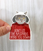 Modern Printed Matter - Bastards Grind You Down Sticker