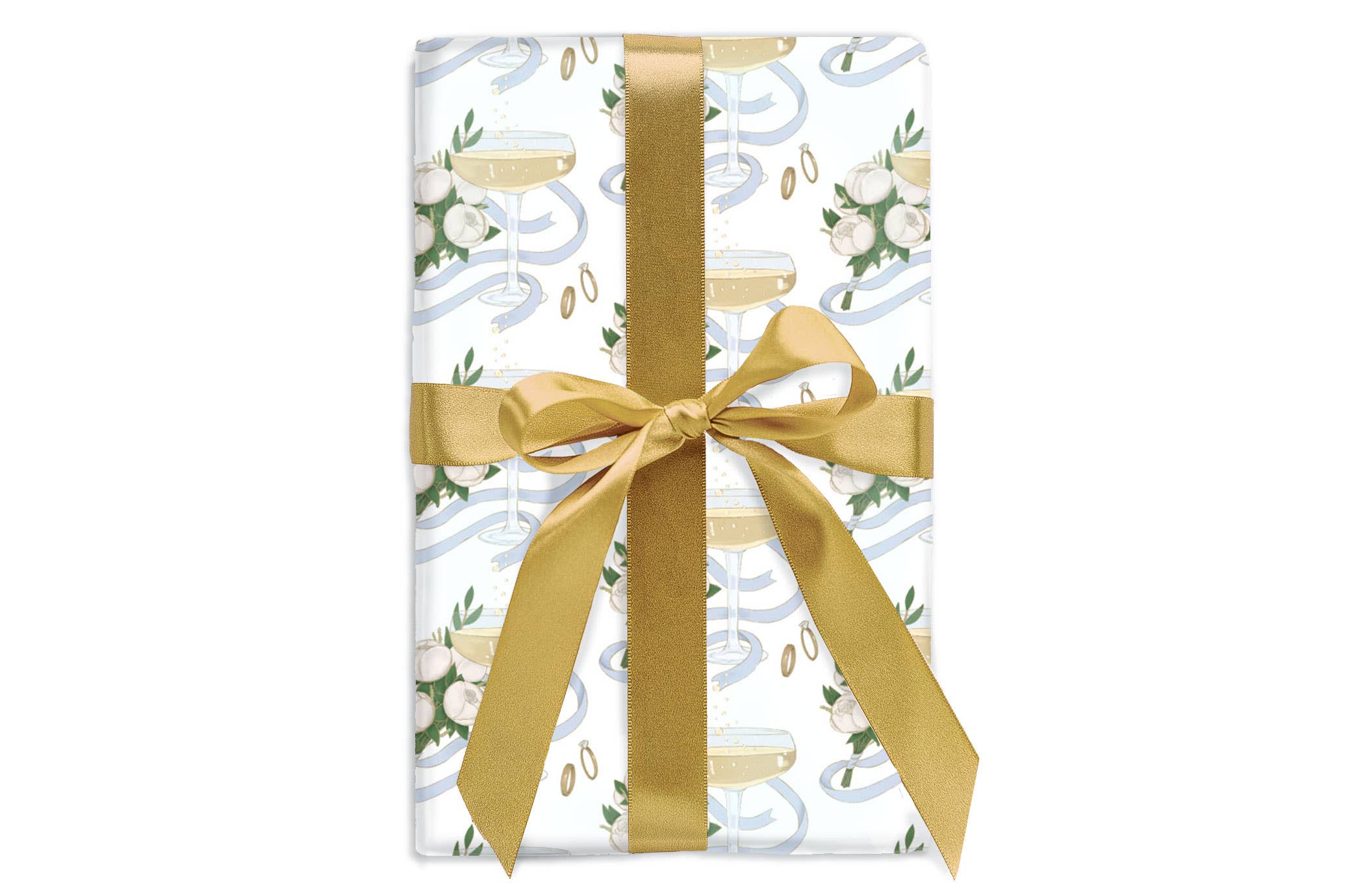 Good Juju Ink - Roll - Wedding Champagne Coupes Gift Wrap