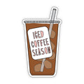 Near Modern Disaster - Iced Coffee Season - 3" vinyl sticker