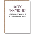 Modern Wit - Anniversary Card