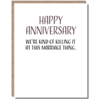 Modern Wit - Anniversary Card
