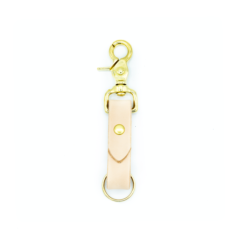 Glad & Young Studio - Swivel Snap Keychain - Solid Colors: Speckled