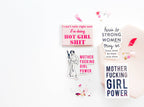 Steel Petal Press - Strong Women Die-Cut Sticker