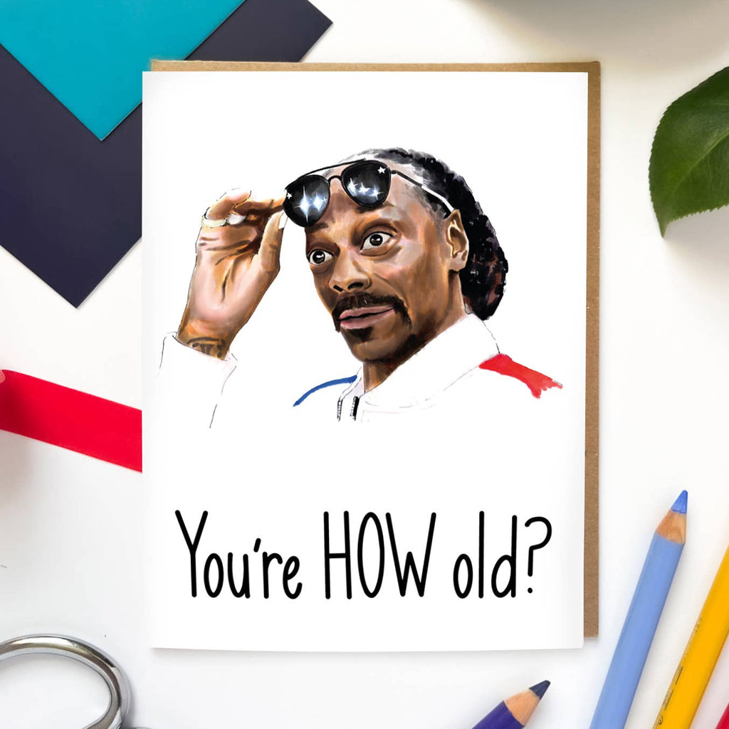 Morgan Swank Studio - Snoop Birthday Card