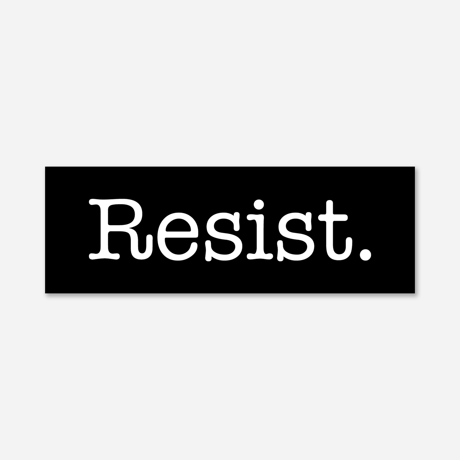 Discovery Stickers - Resist Sticker: 4 inch