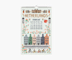 Rifle Paper Co. - 2026 World Travel Wall Calendar