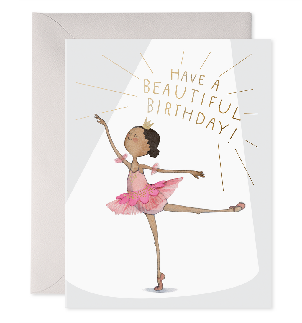 E. Frances Paper - Ballerina | Kids Birthday Greeting Card