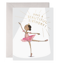 E. Frances Paper - Ballerina | Kids Birthday Greeting Card
