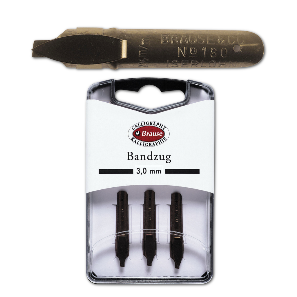 Brause Calligraphy Nib - Bandzug - 7 Sizes: 2.5mm
