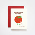ILOOTPAPERIE - Love You Head to Tomatoes / Tomato Valentine's Greeting Card