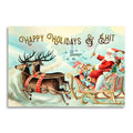 Bad Betty Greeting Co. - Happy Holidays & Shit - Funny Adult Christmas Card