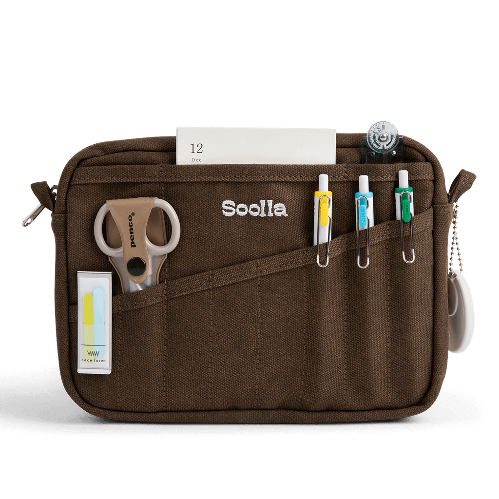 Soolla - Soolla® Studio Pouch, Coffee Bean