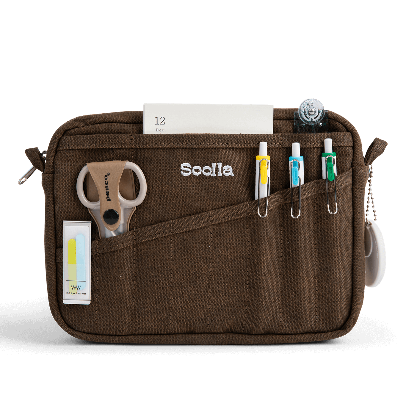 Soolla - Soolla® Studio Pouch, Coffee Bean