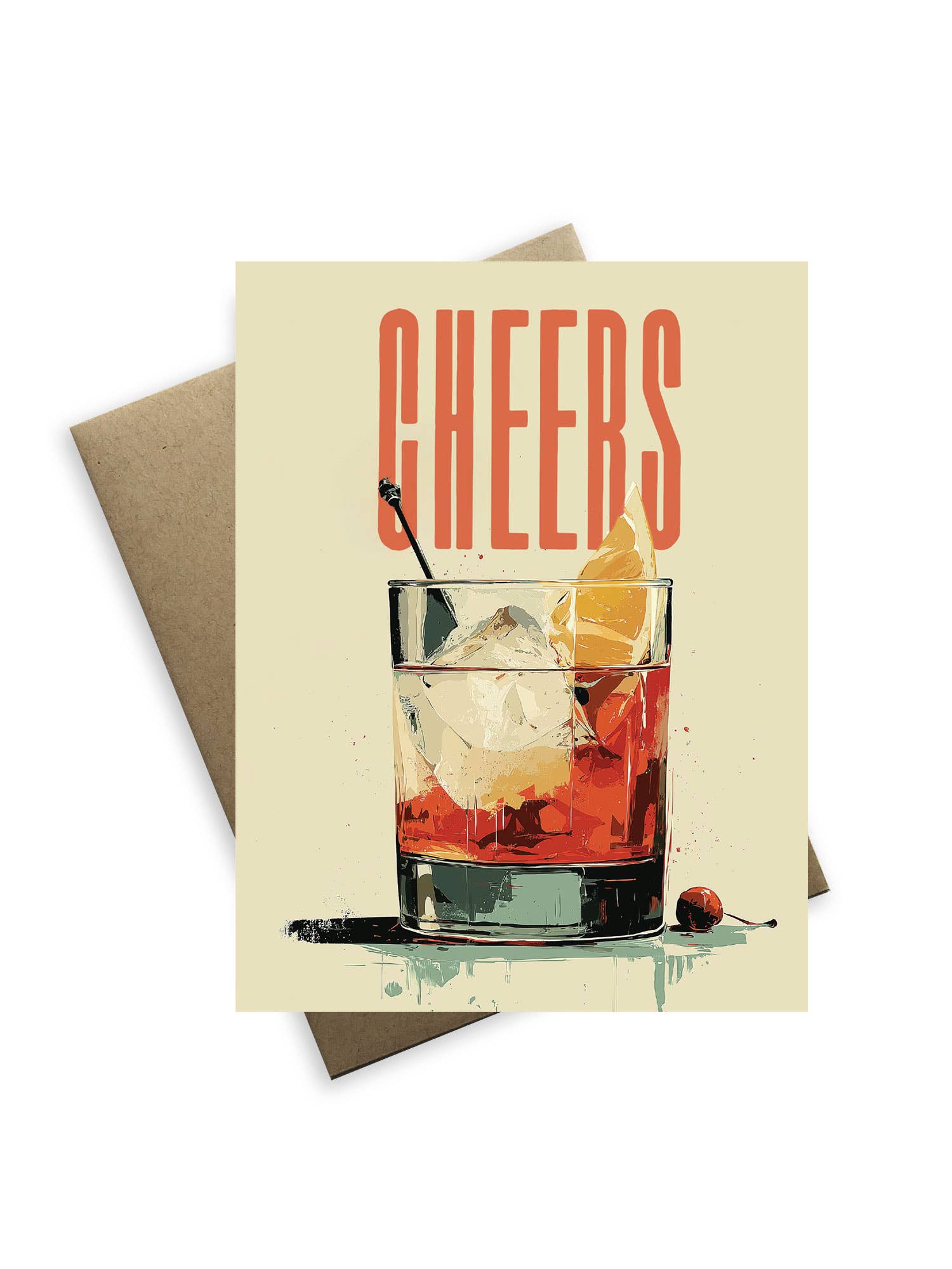 Tiramisu Paperie - Cheers, Celebrations, Drink, Birthday Card