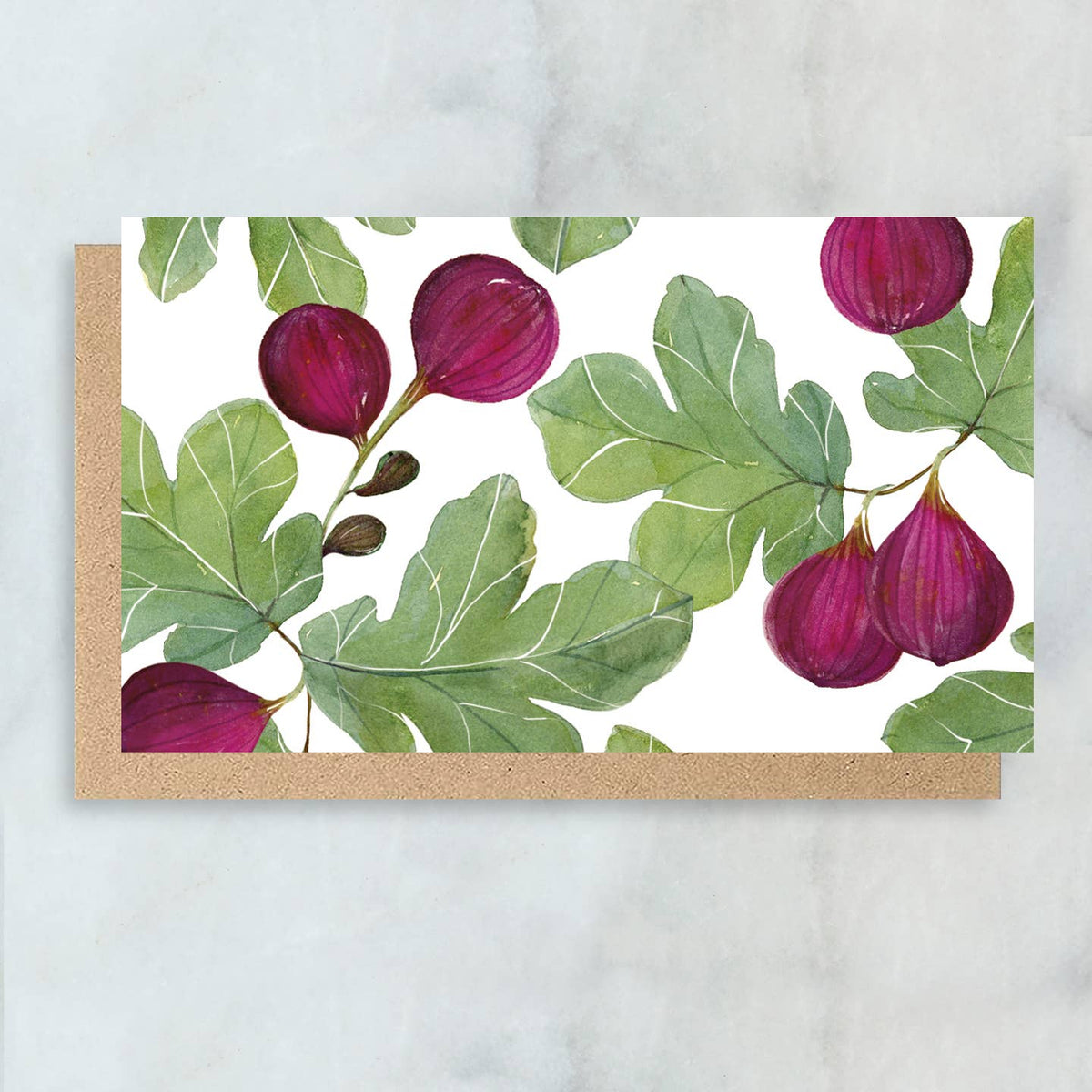 Abigail Jayne Design - Figs Mini Card - Boxed Set of 6 | Blank Everyday