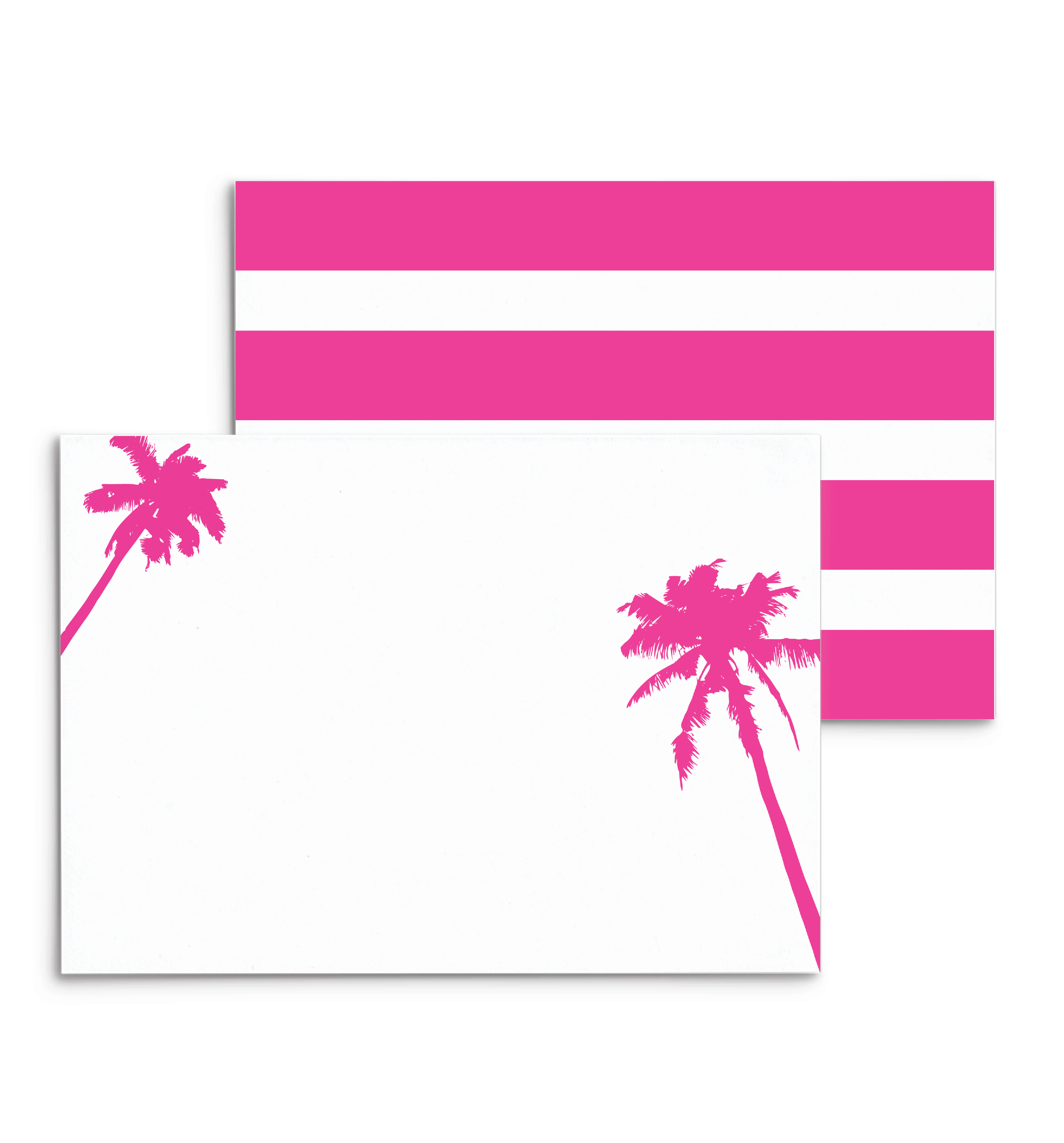 UncommonWares - Palms Panel Note Cards: Aqua