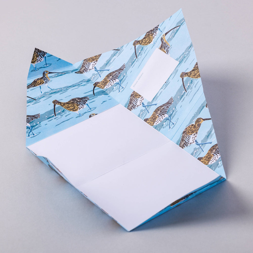 pigeonposted - Hebridean Pigeon, Folding Seaside Letter Set – Pack of 6