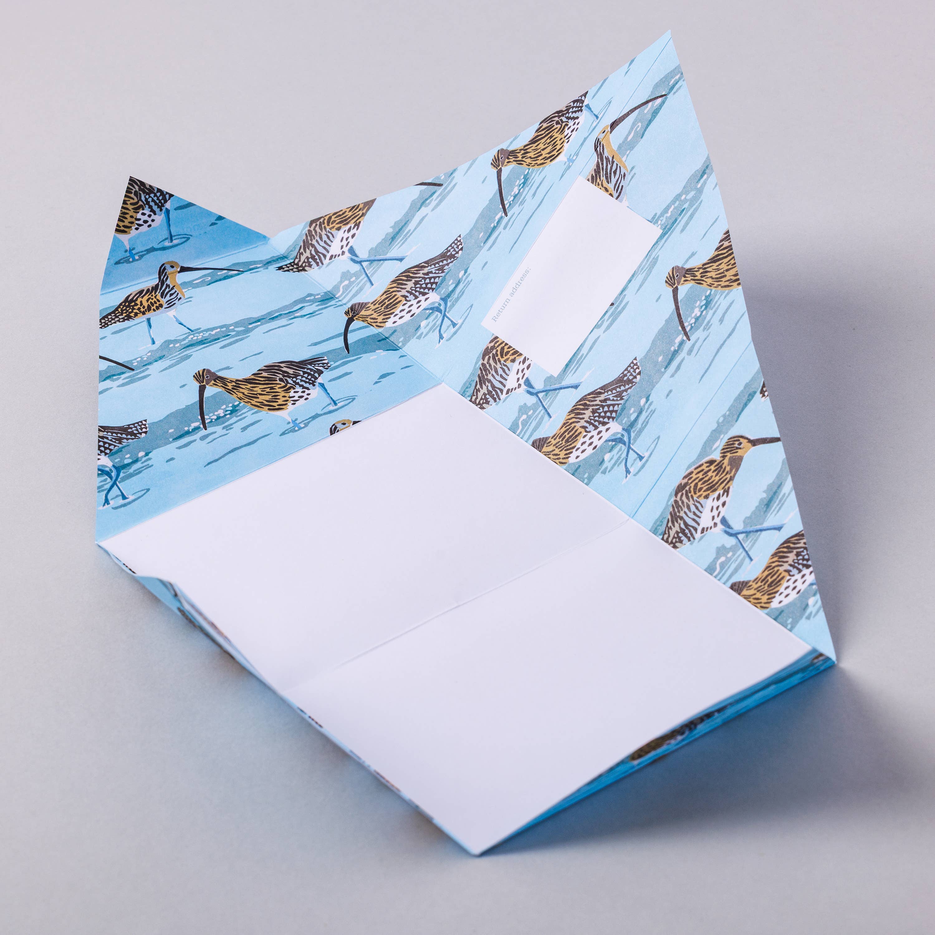 pigeonposted - Hebridean Pigeon, Folding Seaside Letter Set – Pack of 6