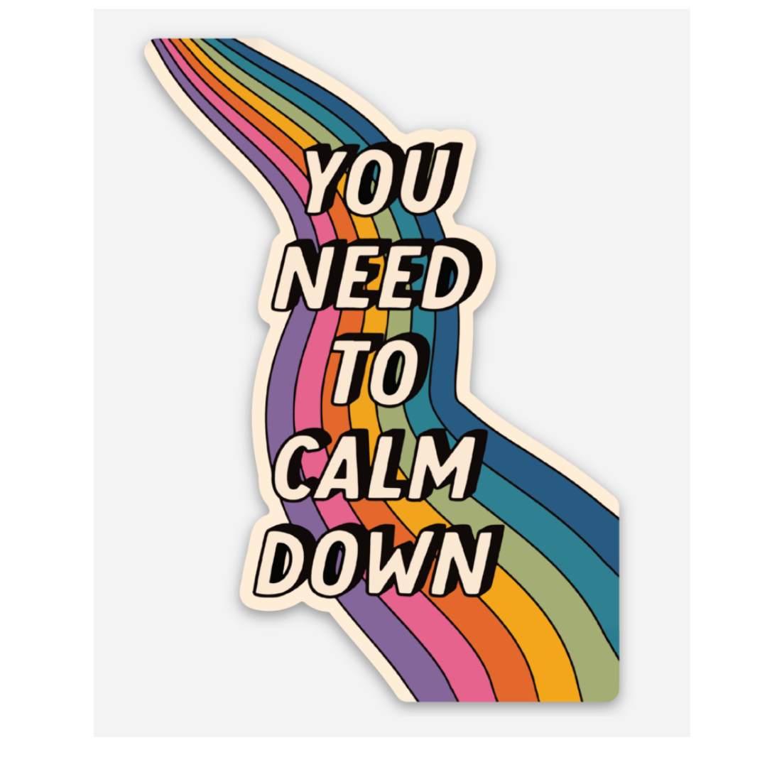 inviting affairs paperie - You Need to Calm Down Sticker –Taylor Swift Inspired Sticker