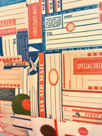 Parcel - Parcel Artisan Wrapping Paper, Airmail