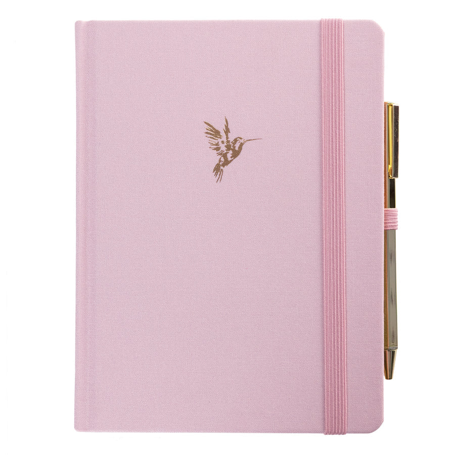 Graphique, La Petite Presse Hummingbird Fabric-Bound Journal with Pen