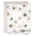 E. Frances Paper - White Flower Wedding Greeting Card