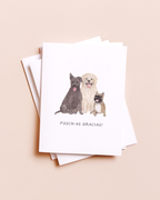 Amy Zhang - Pooch-as Gracias — Spanish Pun Thank You Card