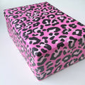 Steel Petal Press - Leopard Gift Wrapping Paper - Roll of 3 Sheets