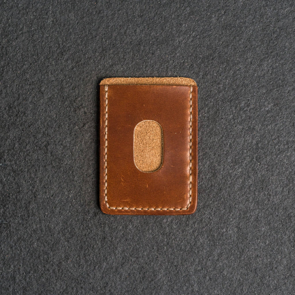 Ox & Pine - Two Pocket Wallet - Handmade Leather Wallet: Espresso