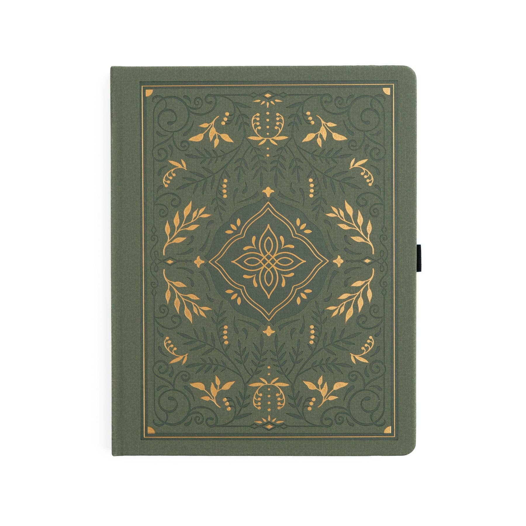 Archer and Olive - Storybook In Vintage Olive Notebook: Blank