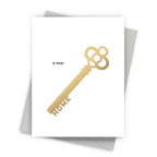 Fine Moments - New Home Key – Elegant Housewarming Card