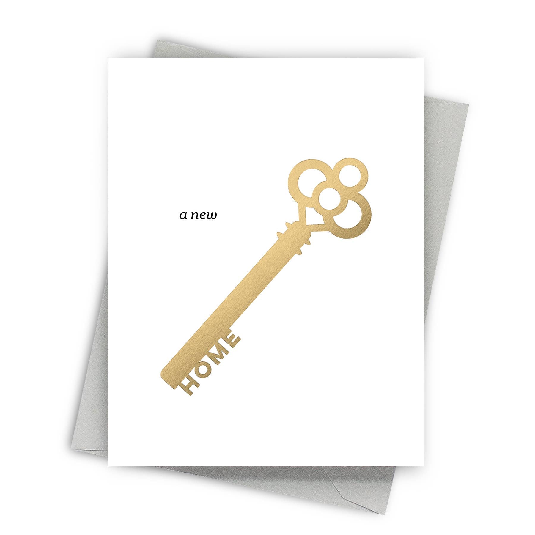Fine Moments - New Home Key – Elegant Housewarming Card