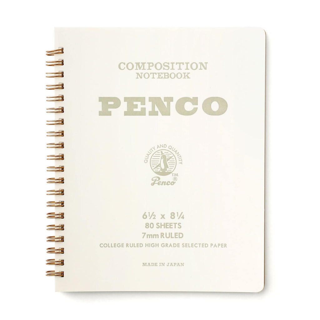 Hightide USA - Coil Notebook/ L: Natural